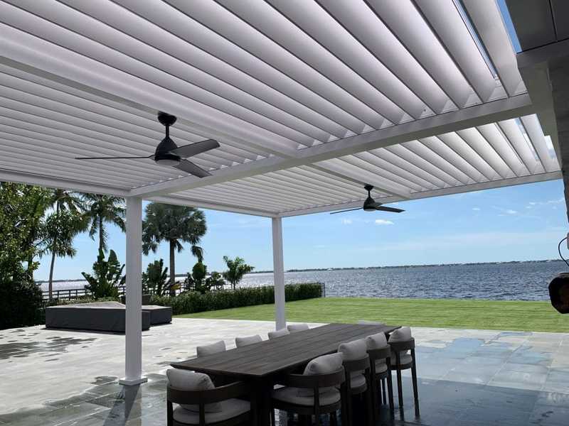 Add Living Space With A Louvered Roof