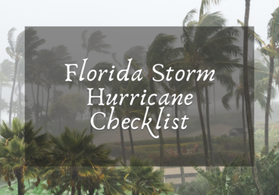 Florida Storm Protection: Our Hurricane Checklist